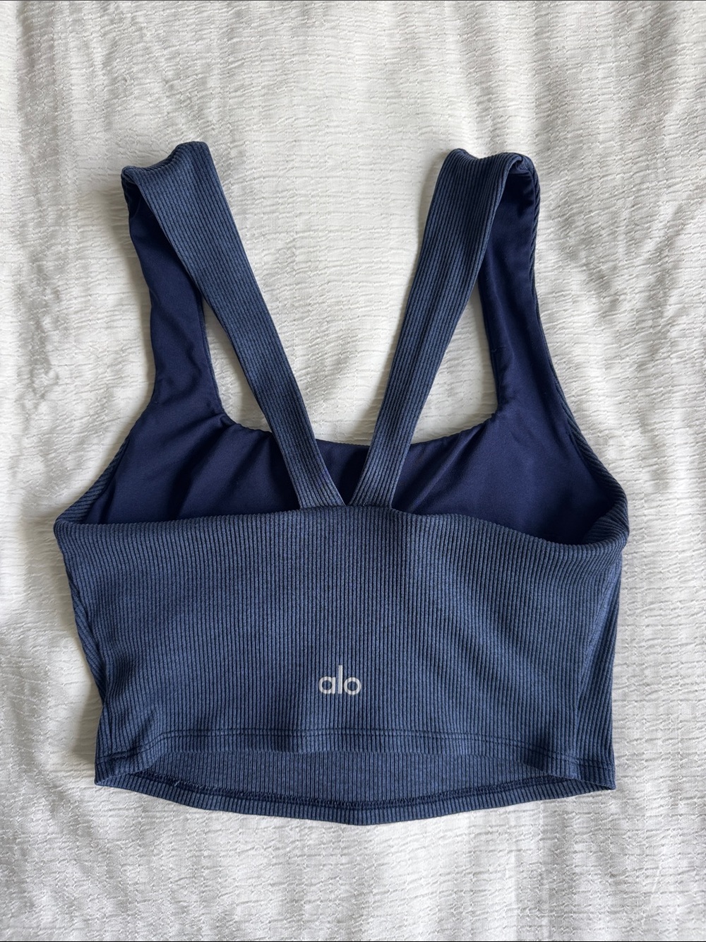 ALO Yoga ALOSOFT RIBBED CHIC BRA TANK